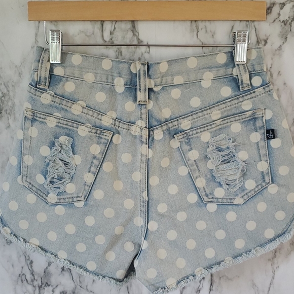 UO MINKPINK denim shorts size small - Picture 5 of 8